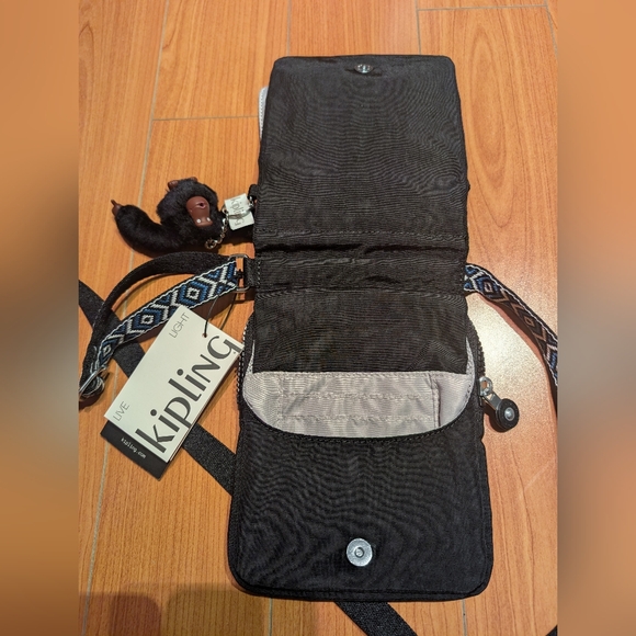 Black Kipling Crossbody Bag - Picture 4 of 6